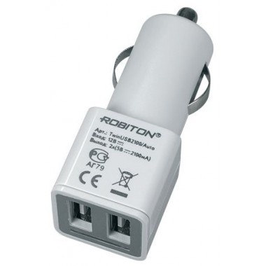 Автомобильный блок питания Robiton TwinUSB2100/AUTO
